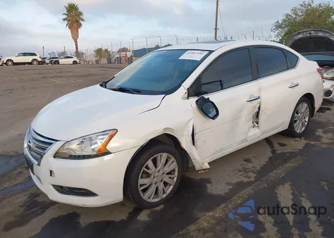 2014 Nissan Sentra Sl from USA, damaged, VIN 3N1AB7AP7EY274010